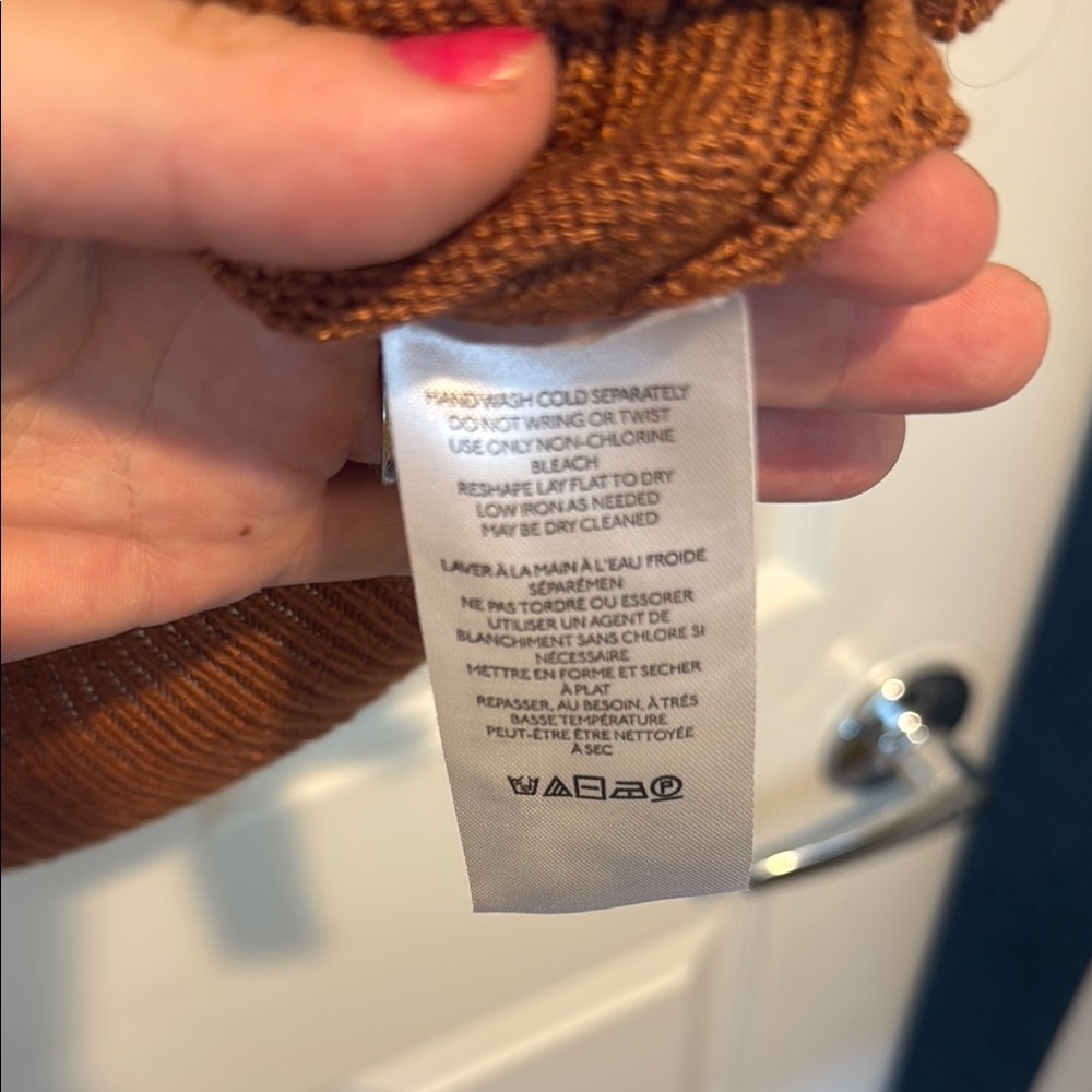 Free People Rust Sleeveless Knit Vest - Picture 8 of 13